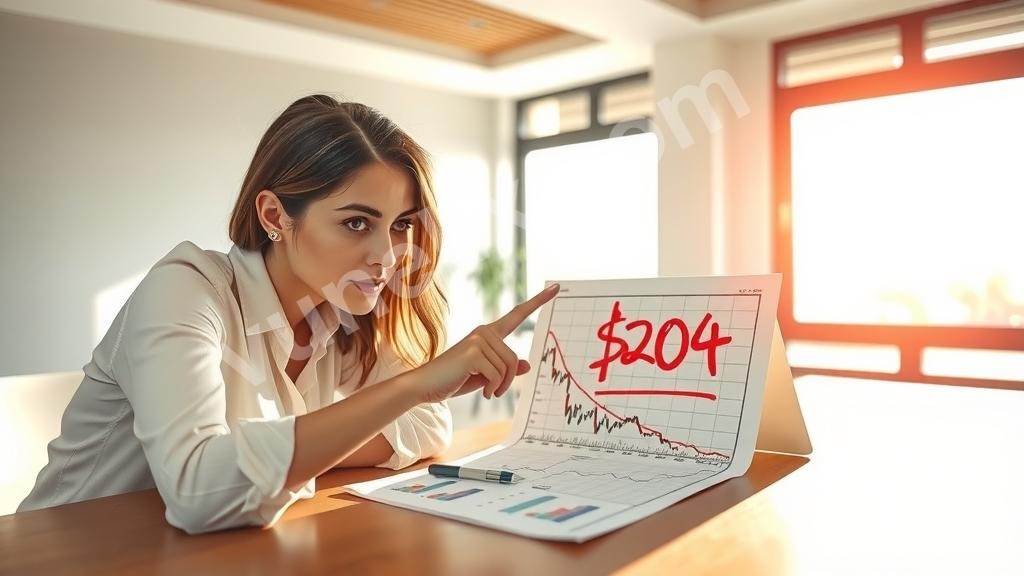 Amazon.com, Inc. stock analysis with downward price trend chart