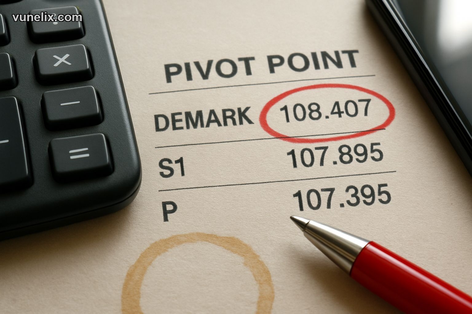 Demark pivot points for AUD/JPY resistance and support levels
