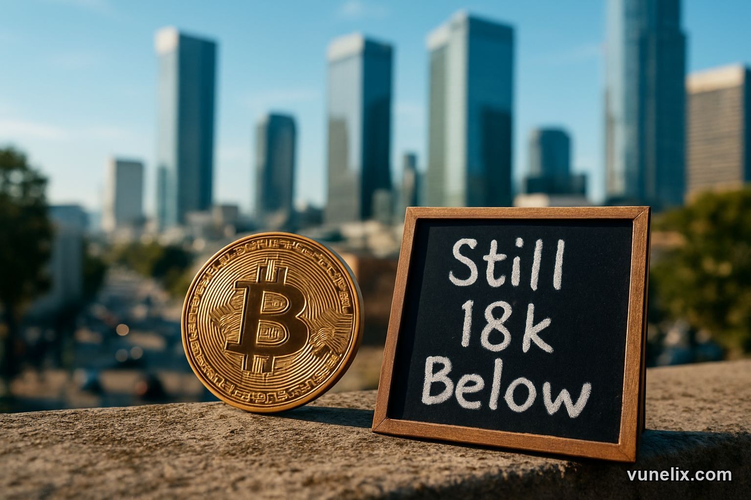 Bitcoin coin with EMA price gap analysis February 2026