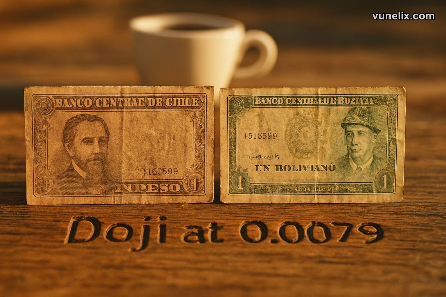 Chilean peso and Bolivian boliviano banknotes CLPBOB price forecast analysis