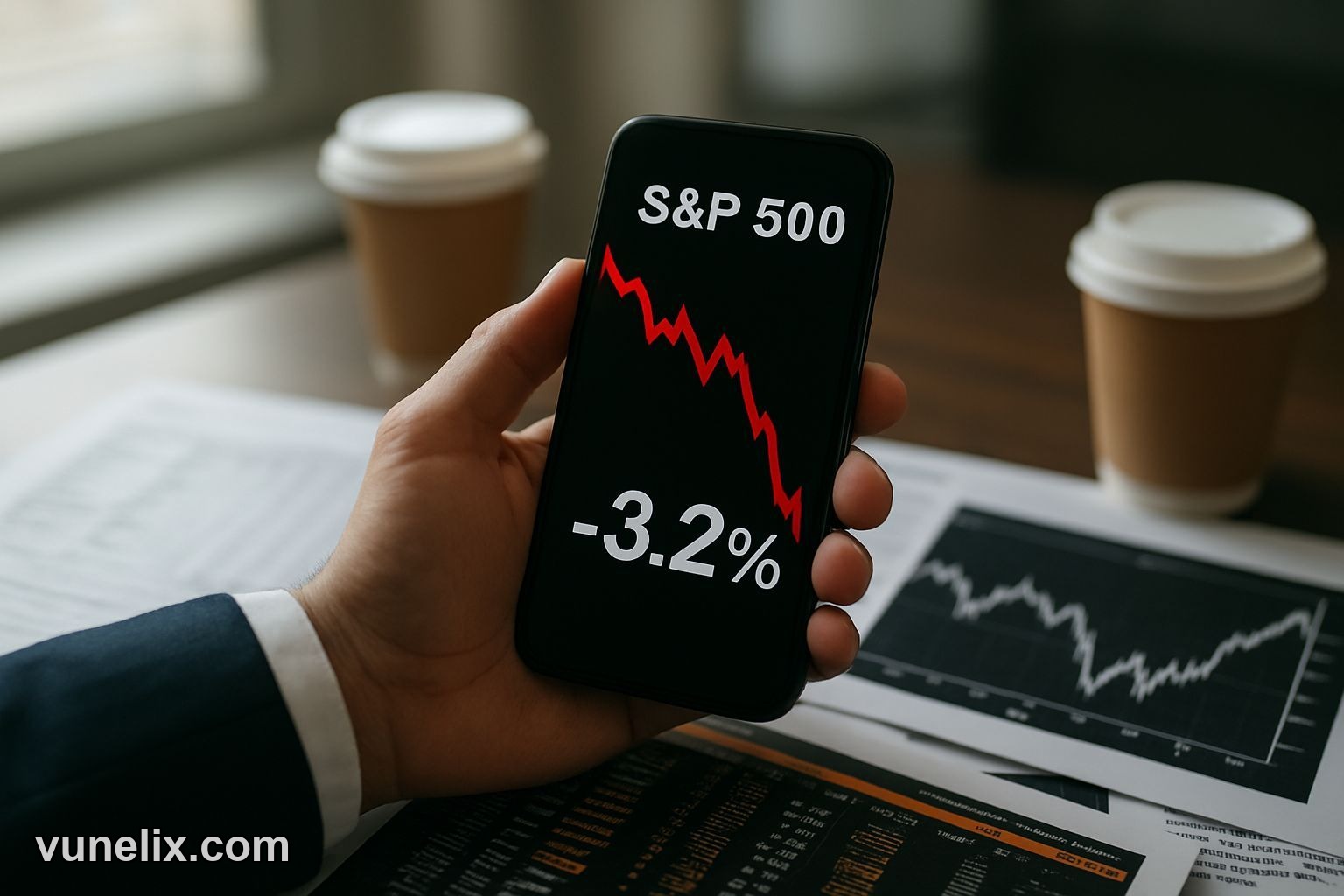 S&P 500 drop after Fed rate decision