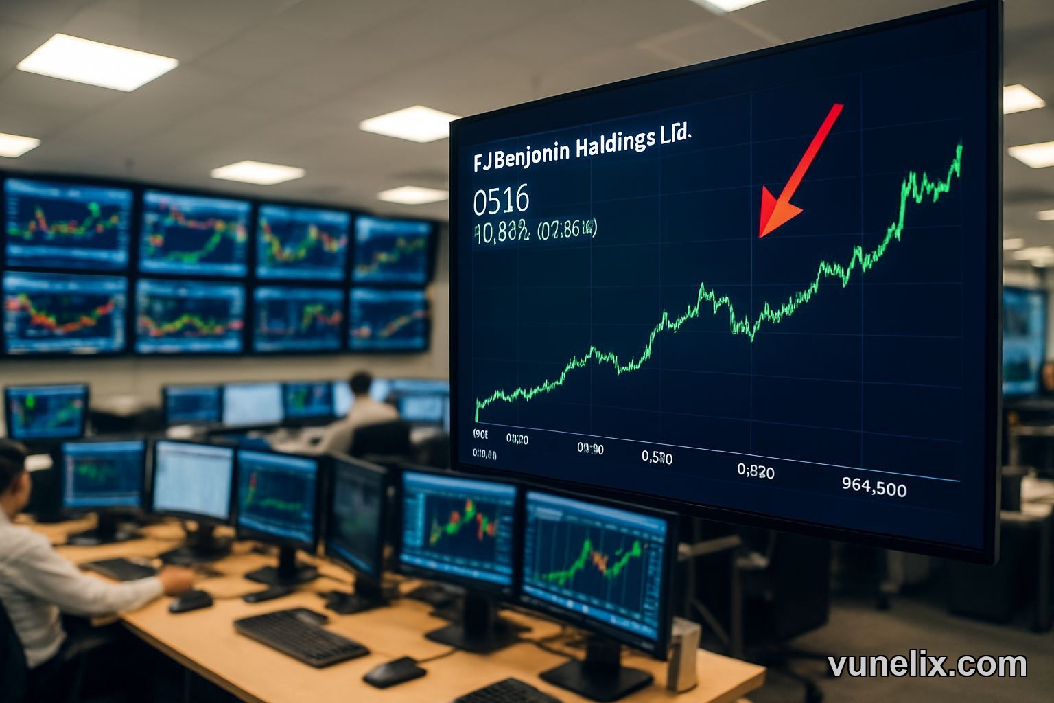 FJ Benjamin Holdings Ltd. trading floor