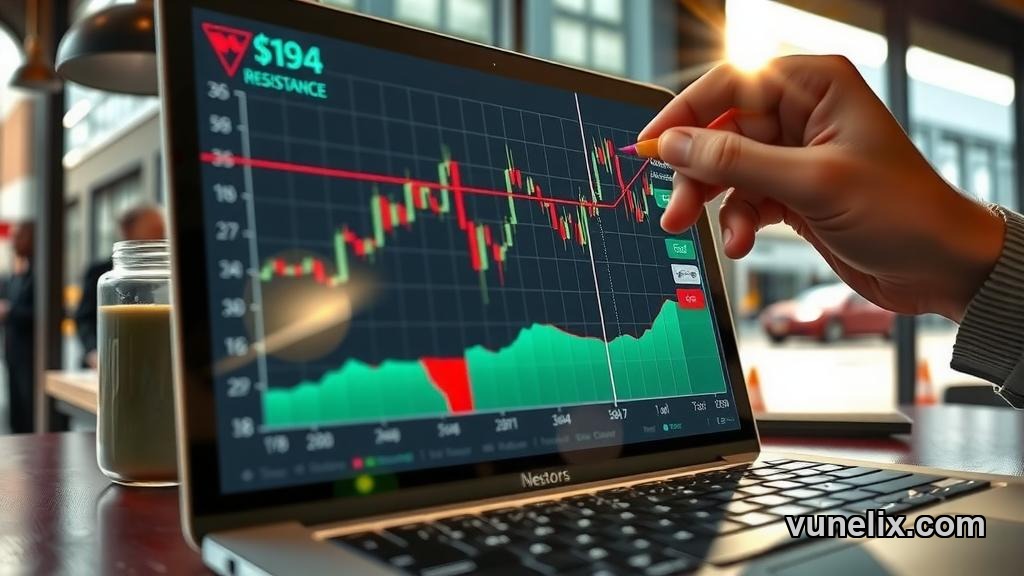 NVIDIA Corporation pivot points and resistance levels chart