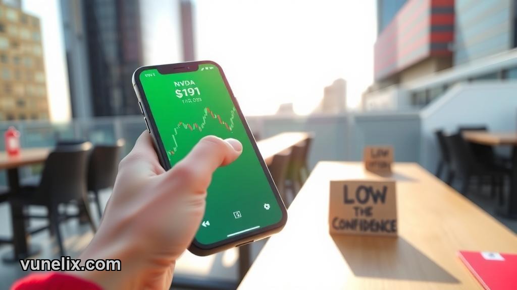 NVIDIA Corporation stock chart analysis with price display