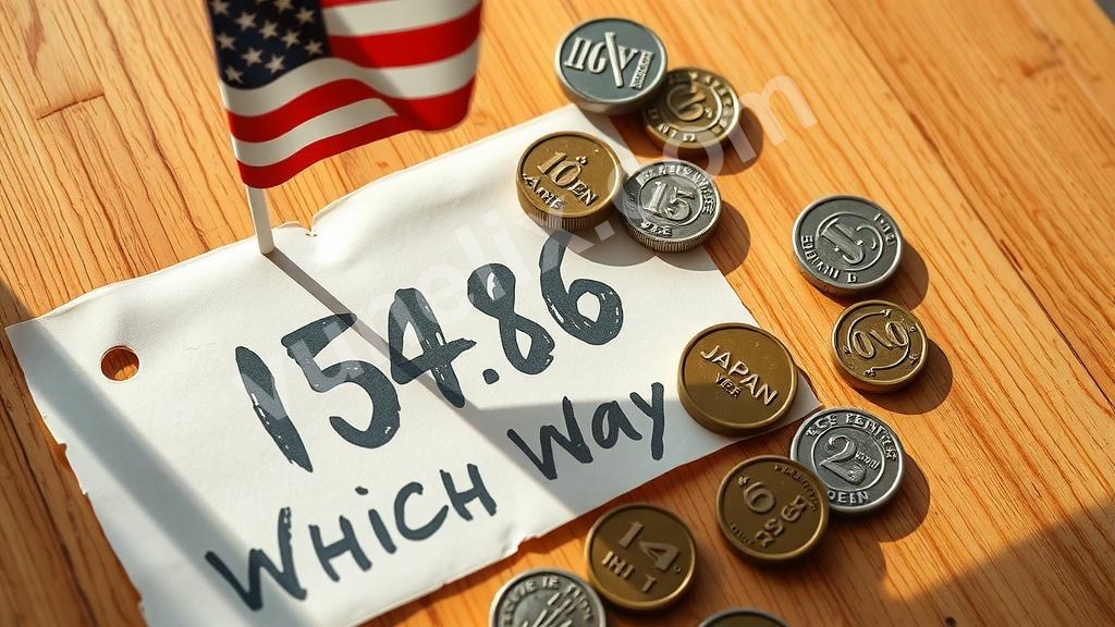 U.S. DOLLAR / JAPANESE YEN price analysis at 154.86 level