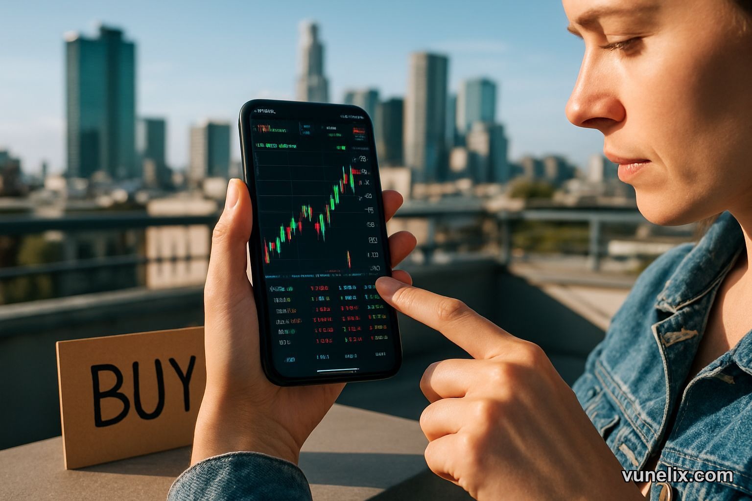 Vunelix crypto screener platform review on mobile device 2026