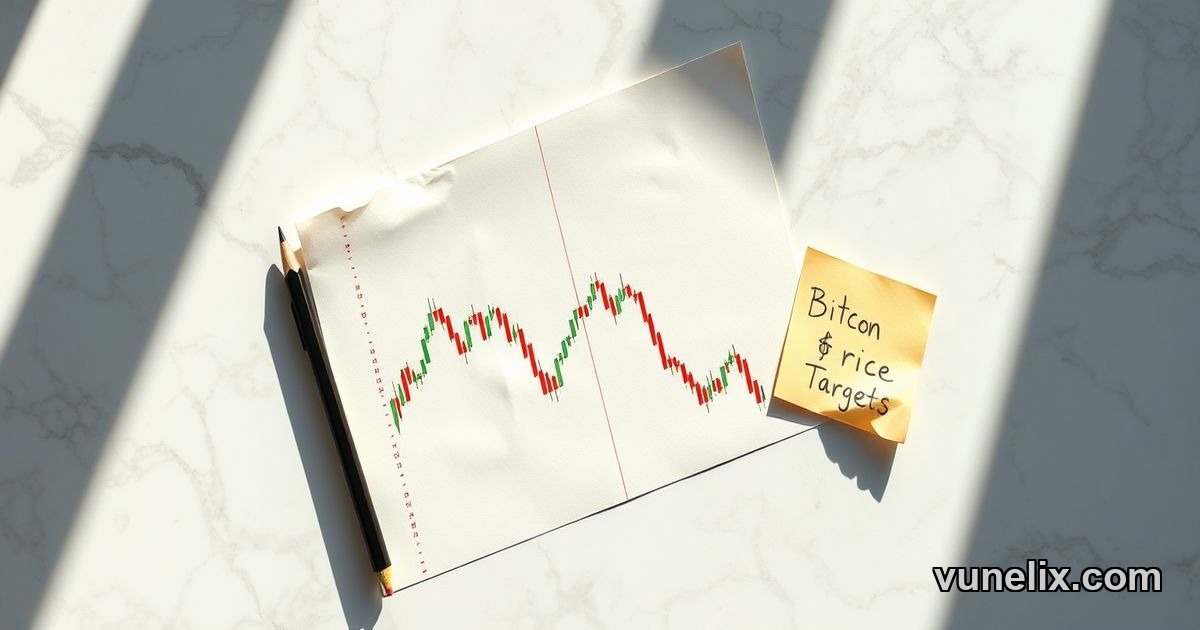 Bitcoin pivot point chart with support resistance levels and handwritten price targets