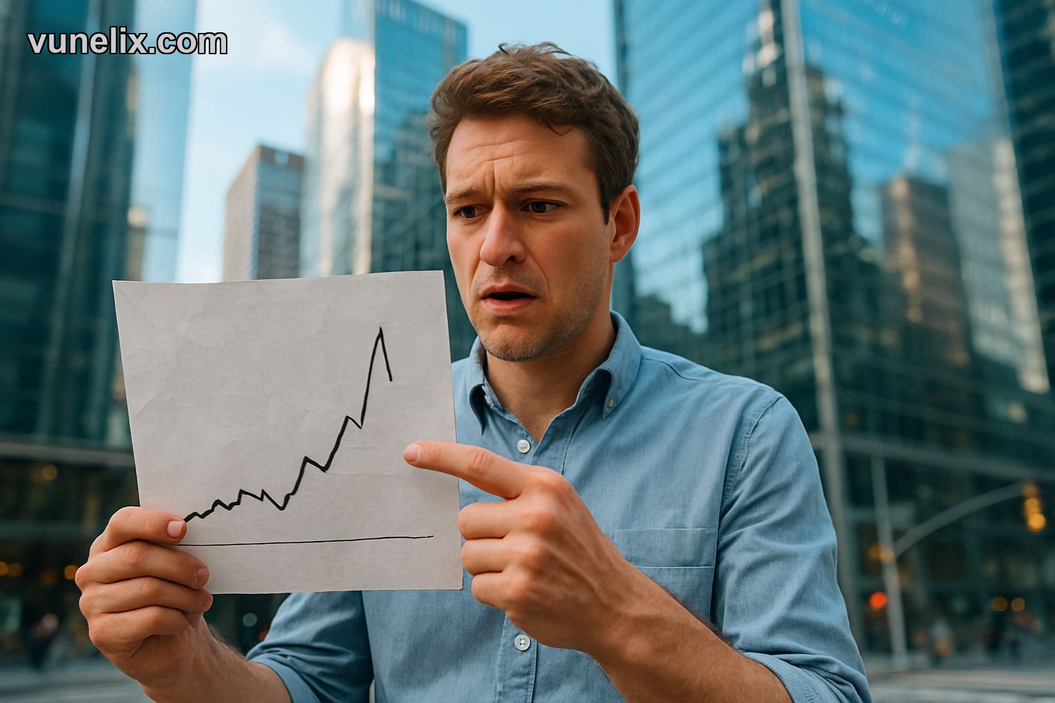 Person looking at chart showing Core CPI at 4.8% on March 13, 2026.