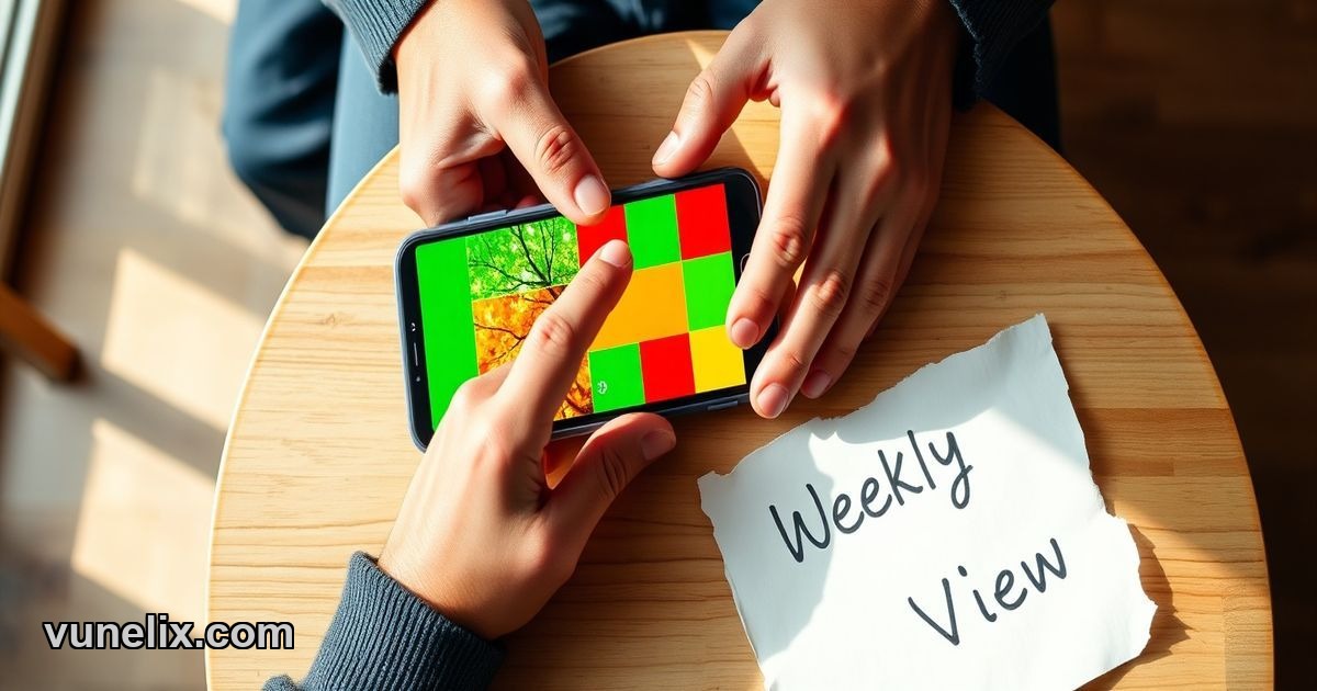 Trader switching crypto heatmap timeframes on mobile device