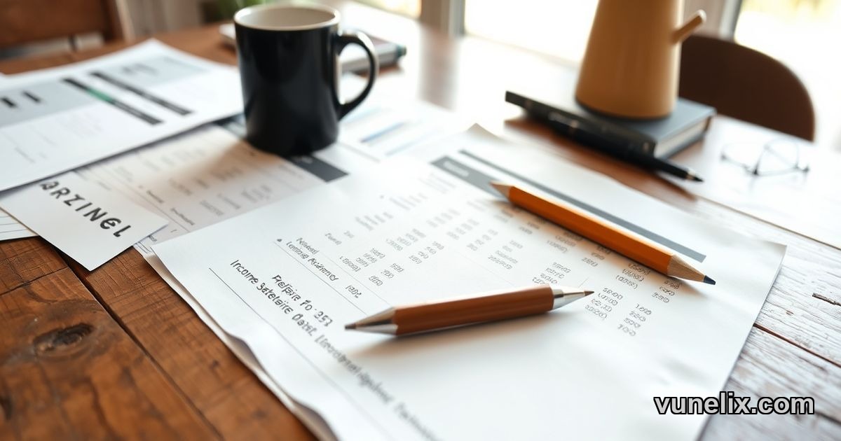 Valmore Holding VLMRA income statement analysis on desk with financial documents