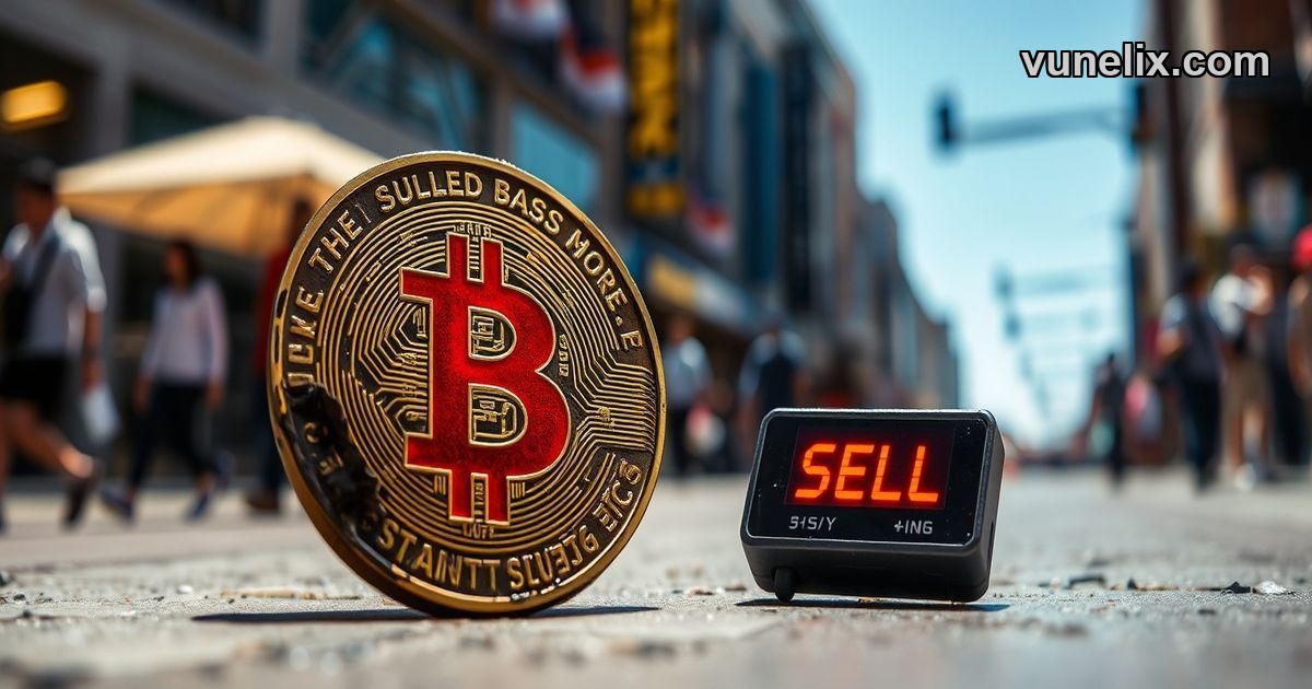 Bitcoin / TetherUS price chart showing strong sell signal today