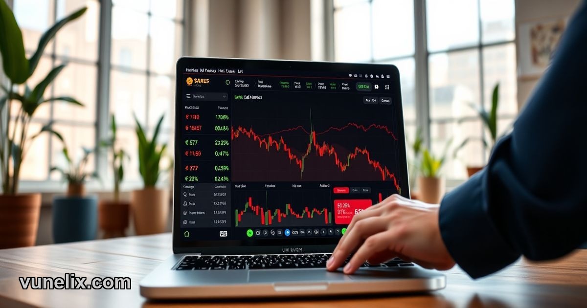 Live crypto market movers widget tracking Bitcoin and altcoin price changes
