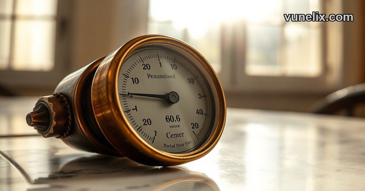 BTC dominance percentage gauge showing current market position